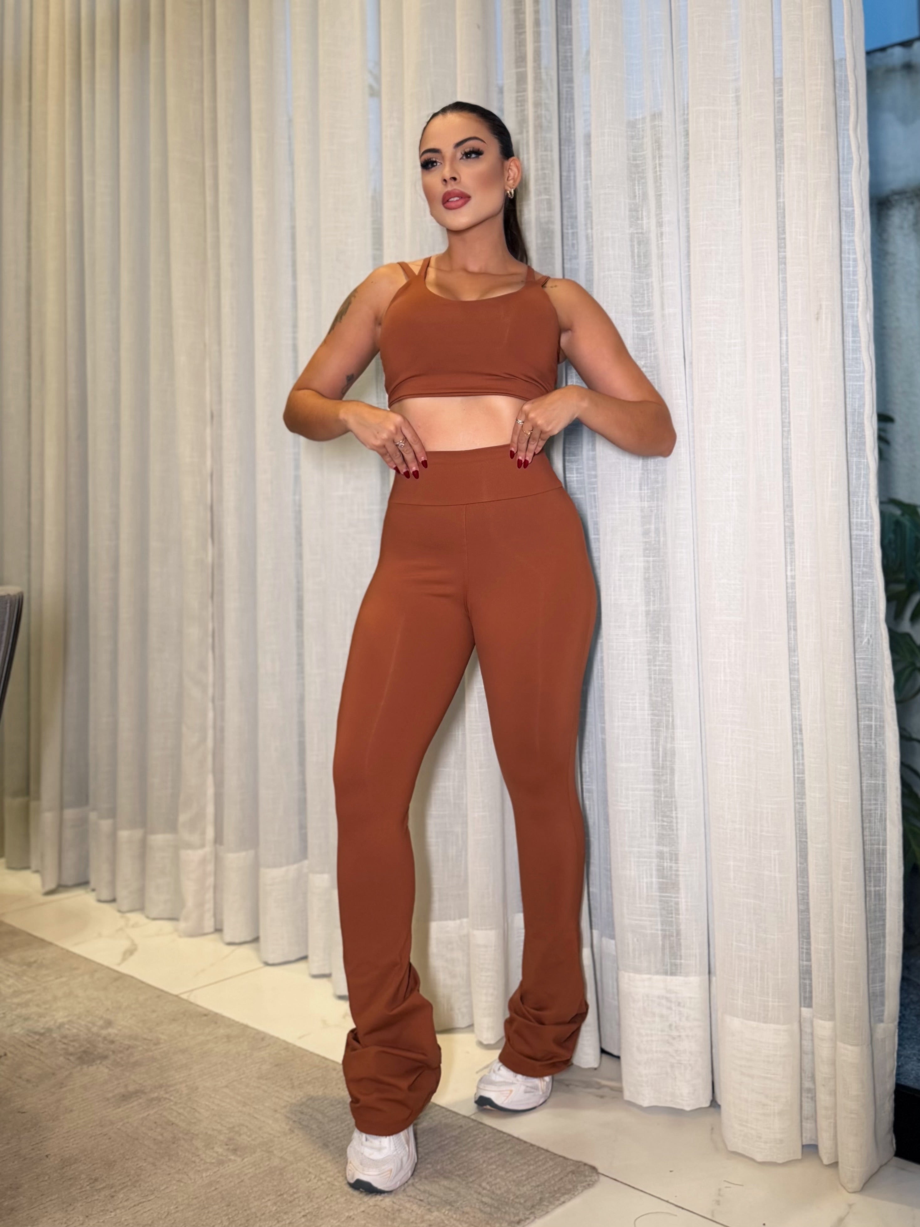 Conjunto Flare Lili Telha&nbsp;