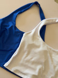 Blusa Flora azul